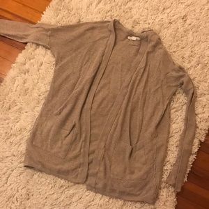 Tan Lightweight Cardigan